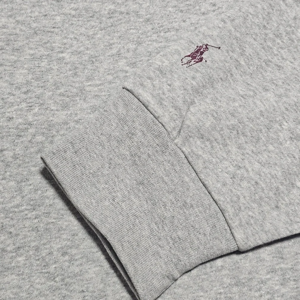 Polo Ralph Lauren Unisex Grey Crest Logo Crewneck Sweatshirt 2XB NWOT